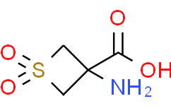 3-amino-1,1-dioxo-thietane-3-carboxylic acid