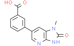 3-(1-甲基-2-氧代-2,3-二氢-1H-咪唑并[4,5-b]吡啶-6-基)苯甲酸