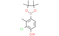 2-chloro-3-methyl-4-(4,4,5,5-tetramethyl-1,3,2-dioxaborolan-2-yl)phenol