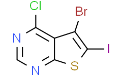 5-bromo-4-chloro-6-iodothieno[2,3-d]pyrimidine