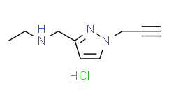 ethyl({[1-(prop-2-yn-1-yl)-1H-pyrazol-3-yl]methyl})amine hydrochloride