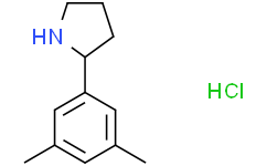 2-(3,5-二甲基苯基)吡咯烷盐酸盐
