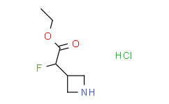 ethyl 2-(azetidin-3-yl)-2-fluoroacetate hydrochloride