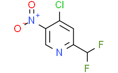 4-氯-2-(二氟甲基)-5-硝基吡啶