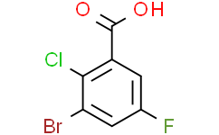 3-溴-2-氯-5-氟苯甲酸