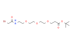 1-溴-2-氧代-6,9,12-三氧杂-3-氮杂十五烷-15-酸叔丁酯