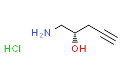 (2S)-1-aminopent-4-yn-2-ol hydrochloride