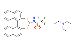 N-[(11bS)-二萘并[2,1-d:1',2'-f][1,3,2]二氧磷杂环庚-4-基]-1,1,1-三氟甲磺酰胺 三乙胺加合物