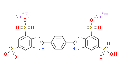 2,2'-(1,4-亚苯基)双(1H-苯并[d]咪唑-5,7-二磺酸)二钠盐