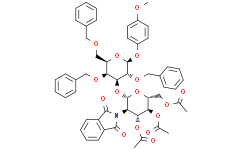 GlcNPhth[346Ac]β(1-3)Gal[246Bn]-β-MP