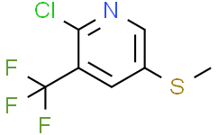 2-Chloro-3-(trifluoromethyl)-5-(methylthio)pyridine