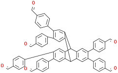 4,4',4'',4''',4'''',4'''''-(9,10-二氢-9,10-[1,2]苯并蒽-2,3,6,7,14,15-六基)六苯甲醛