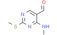 4-甲胺基-2-甲硫基-5-醛基嘧啶