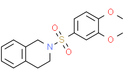 2-[(3,4-Dimethoxyphenyl)sulfonyl]-1,2,3,4-tetrahydroisoquinoline