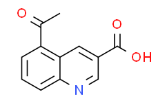 5-乙酰基喹啉-3-羧酸