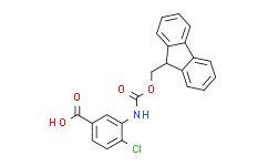 3-((((9H-Fluoren-9-yl)methoxy)carbonyl)amino)-4-chlorobenzoic acid