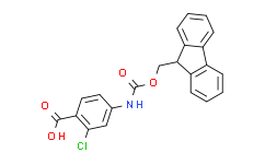 4-((((9H-Fluoren-9-yl)methoxy)carbonyl)amino)-2-chlorobenzoic acid