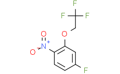 4-氟-1-硝基-2-(2，2，2-三氟乙氧基)苯