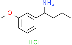 1-(3-甲氧基苯基)丁-1-胺盐酸盐