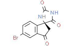 (S)-5-溴螺[咪唑烷并-4，1-茚]-2，3，5(2H)-三酮