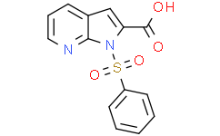 1-(苯磺酰基)-1H-吡咯并[2,3-b]吡啶-2-羧酸