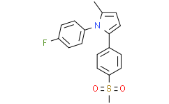1-(4-Fluorophenyl)-2-methyl-5-(4-methylsulfonylphenyl)pyrrole