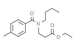 3-(N-丁基-4-甲基苯甲酰胺基)丙酸乙酯