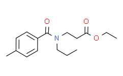 3-(4-甲基-N-丙基苯甲酰胺基)丙酸乙酯