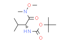 1,1-Dimethylethyl N-[(1R)-1-[(methoxymethylamino)carbonyl]-2-methylpropyl]carbamate