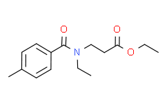 3-(N-乙基-4-甲基苯甲酰胺基)丙酸乙酯