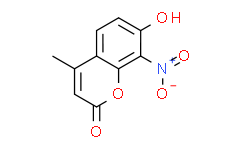 7-羥基-4-甲基-8-硝基香豆素