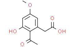 2-(2-乙酰基-3-羟基-5-甲氧基苯基)乙酸