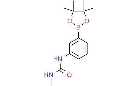 1-甲基-3-(3-(4,4,5,5-四甲基-1,3,2-二硼戊环-2-基)苯基)脲