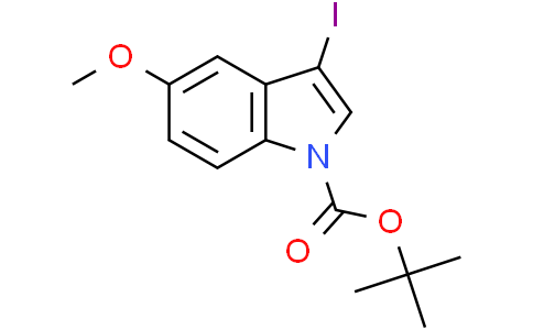 3-碘-5-甲氧基-1H-吲哚-1-羧酸叔丁酯