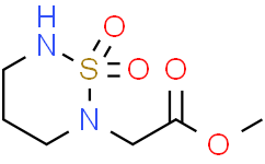 2-(1,1-二氧化-1,2,6-噻二嗪-2-基)乙酸甲酯