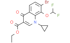 7-溴-1-环丙基-8-二氟甲氧基-1,4-二氢-4-氧代喹啉-3-羧酸乙酯