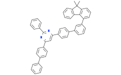 4-([1,1'-联苯]-4-基)-6-(3'-(9,9-二甲基-9H-芴-4-基)-[1,1'-联苯]-4-基)-2-苯基嘧啶