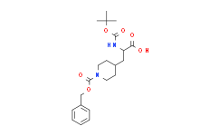 3-(1-((Benzyloxy)carbonyl)piperidin-4-yl)-2
-((tert-butoxycarbonyl)amino)propanoic aci
d