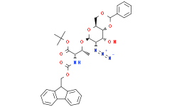 O-(2-叠氮-4，6-O-苯亚甲基-2-脱氧-α-D-吡喃半乳糖)-N-[(9H-芴-9-基甲氧基)羰基]-L-苏氨酸叔丁酯