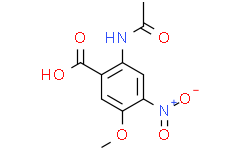 2-乙酰胺基-5-甲氧基-4-硝基苯甲酸