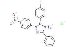 碘硝基氯化四氮唑蓝/碘硝基四唑紫/2-(对碘苯基)-3-(对硝基苯基)-5-苯基四唑氯水合物/2-(4-碘苯基)-3-(4-硝基苯基)-5-苯基氯化四唑氯水合物/碘硝基四氮唑紫/碘硝基四唑/碘硝基紫四唑/碘硝基氯化四氮唑/氯化-2-(4-磺苯)-3-(4-硝基苯)-5-苯基-2H-四氮唑/2-(对碘代苯)-3-(对硝基苯)-5-苯基氯化四氮唑/INT