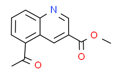 5-乙酰基喹啉-3-羧酸甲酯