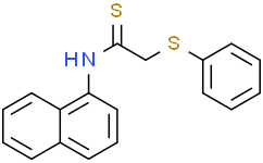 N-(萘-1-基)-2-(苯硫基)乙硫代酰胺
