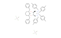 6,10-二苄基-N,N'-二甲基-N,N,N',N'-四(4-甲基苄基)-1,4-二氧杂螺[4.5]癸烷-(2R,3R)-二醇双(甲铵)四氟硼酸盐