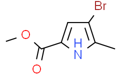 4-溴-5-甲基-1H-吡咯-2-羧酸甲酯