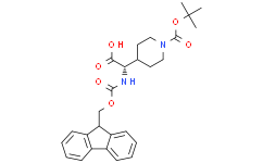 (S)-2-((9H-芴-9-基)甲氧基)-2-((叔丁氧基羰基)(哌啶-4-基)氨基)乙酸