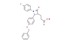 ((2S，3R)-2-(4-(苯基氧基) 苯基)-1-(4-氟苯基)-4-氧代氮杂环丁烷-3-基)丙酸