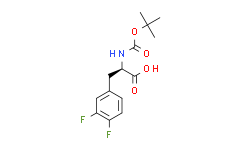 N-(叔丁氧羰基)-3,4-二氟-D-苯丙氨酸