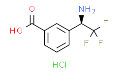 (R)-3-(1-氨基-2,2,2-三氟乙基)苯甲酸 盐酸盐