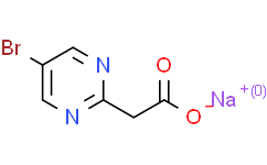 2-(5-溴嘧啶-2-基)乙酸钠